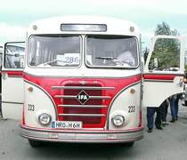 Die weiteste Anreise zum IFA-Oldtimertreffen nach Werdau hatte 2007 sicher der H6B des Kraftverkehr Rostock.