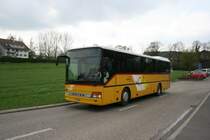 CarPostal Ouest, PU Rod, Oron-la-Ville, FR 300'480 (Setra 313UL, 2003) auf dem Weg vom Depot nach Oron-la-Ville, Centre. (20.4.2009)