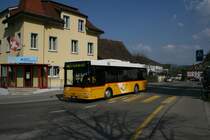 PostAuto Ostschweiz, PU Postautobetriebe AG Unteres Toggenburg, L�tisburg, SG 215'399 (MAN 12.220HOCL/A76, 2003) am 14.4.209 in Mosnang.