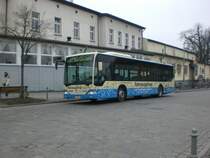 Mercedes-Benz O 530 I � (Citaro) auf Betriebsfahrt am S-Bahnhof K�nigs Wusterhausen.