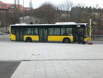 Mercedes-Benz O 530 I (Citaro) auf der Linie 296 nach Karlshorst K�tztinger Stra�e am S+U Bahnhof Lichtenberg.