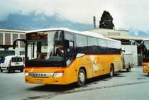 Epiney, Ayer VS 93'571 Setra am 30. Mrz 2009 Sierre, Bahnhof