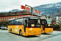 CarPostal Valais Nr. 20/VS 243'996 Volvo (ex P 25'629) am 30. Mrz 2009 Sion, Bahnhof