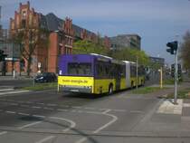 Solaris Urbino auf der Linie 133 nach Alt-Heiligensee am U-Bahnhof Borsigwerke.