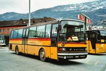 CarPostal Valais Nr. 8/VS 241'994 Setra (ex P 25'058) am 30. M�rz 2009 Sion, Bahnhof
