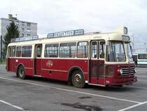 Historische Bus Floirat Z 10. Dieses Model wurde von der TCM nach dem Krieg entwickelt. �hnlische Busse fuhren im Saarland, in Neunkirchen und Saarbr�cken... (31/03/08).