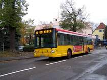 Einer der 25 neue beschaffene Heuliez GX 327, Wagen 322 am 27/10/08.