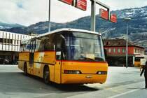 Rey, Ayent Nr. 251/VS 84'251 Neoplan am 30. M�rz 2009 Sion, Bahnhof