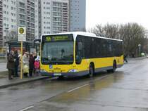 Mercedes-Benz O 530 II (Citaro Facelift) auf der Linie 154 nach Buchholz-West Aubertstrae am S-Bahnhof Marzahn.