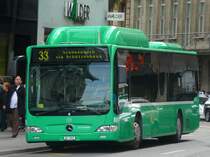 BVB - Mercedes Citaro Gasbus Nr.801  BS 2801 unterwegs auf der Linie 33 am 18.04.2009