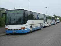 Linie 113 von Reez, Damm b Rostock Richtung Stadthalle/ZOB, Rostock abgestellt in hhe ZOB Rostock Hauptbahnhof Sd.(03.05.09)