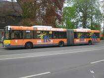 Solaris Urbino auf der Linie 316 nach S-Bahnhof Wannsee an der Haltestelle Wannsee Pfaueninselchaussee/Knigstrae.