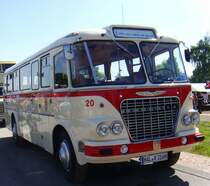 Der Ikarus 630 des VEB Kraftverkehr Halle beim 12.IFA-Oldtimertreffen 2009 in Werdau.