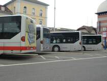 Treff der Citaros am Bahnhof Friedrichshafen am 16.05.07.