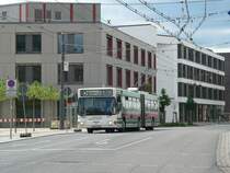 Linie 862 in Richtung Ostend, 17.5.2007 in der Friedrich-Ebert-Strae.