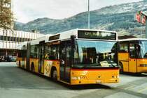 CarPostal Valais Nr. 13/VS 243'999 Volvo (ex P 27'002) am 30. M�rz 2009 Sion, Bahnhof