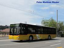 MAN Postauto auf dem Weg nach Winterthur Bahnhof, beim Winterthurer Spital am 09.05.09