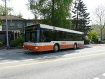 RBS - MAN Nr.15 BE 246015 unterwegs auf der Linie 46 in Bolligen am 01.05.2009