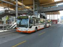 RBS - Mercedes Citaro Nr.35  BE 555035 unterwegs auf der Linie 36 beim Bahnhof in Zollikofen am 01.05.2009