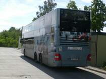MAN Lion's City DD (Doppelstock) auf der Linie M85 nach Hauptbahnhof am S-Bahnhof Lichterfelde S�d.