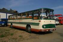 Ein Fleischer beim 10. IFA Oldtimertreffen in Werdau; 05.05.2007