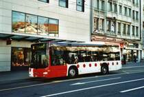 TPF Fribourg Nr. 350/FR 300'418 MAN am 25. April 2009 Fribourg, Bahnhof