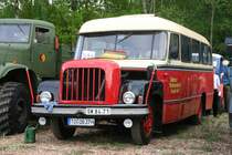 Hier der Wagen Nr. 2 der Dbelner Straenbahn AG. Der Typ ist mir leider unbekannt.