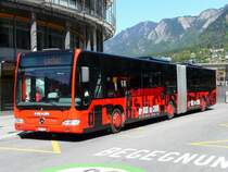 Chur - Mercedes Citaro  Gr 155850 unterwegs auf der Linie 1 bei der Bushaltestellen vor dem Migros in Chur am 07.05.2009