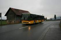 PU Tinner, Sennwald, SG 185'750 (Setra 315NF, 2000) am 24.11.2007 zwischen Grabs und Gams. 