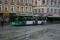 GVB, Graz, Nr. 173 (G432GM, MB Citaro G) am 18.7.2008 in Graz, Jakominiplatz. 