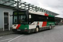 STlB, Graz, Standort Weiz G955EC (MAN Lion's Classic) am 18.7.2008 in Gleidorf, Bahnhof. 