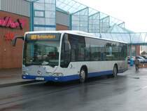 Mercedes-Benz O 530 I  (Citaro) auf Betriebsfahrt an der Haltestelle Dallgow-Dberitz Havelpark.