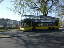 MAN Lion's City DD (Doppelstock) auf der Linie X11 nach S-Bahnhof Schneweide am S-Bahnhof Buckower Chaussee.