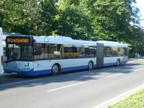Solaris Urbino als SEV fr die S-Bahnlinie 7 zwischen S-Bahnhof Wannsee und Potsdam Hauptbahnhof.