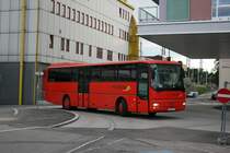 PostBus BB 2777 (MAN L313 A01) am 20.7.2008 in St. Plten, Bahnhof. 