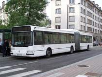 Agora L des Privatunternehmens Transdev Alsace auf der Linie 21, am 22/05/09.