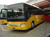 Setra S412 UL vor seiner Ablieferung bei der EvoBus in Kloten