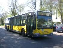 Mercedes-Benz O 530 I (Citaro) auf der Linie M77 nach Marienfelde Waldsassener Stra�e am S-Bahnhof Marienfelde.