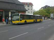 Mercedes-Benz O 530 I (Citaro) auf der Linie M49 nach Staaken Heerstra�e/Nennhauser Damm am S-Bahnhof Messe Nord/ICC.