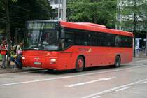 PostBus W1292BB (MAN Lion's Classic) am 22.7.2008 am Bahnhof Salzburg. 