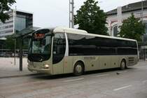PostBus PT 12'491 (MAN Lion's Regio R12) am 23.7.2008 am Bahnhof Salzburg. 