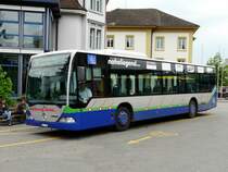 AAGL - Mercedes Citaro Nr.58  BL 7318  unterwegs auf der Linie 78 bei der Haltestelle vor dem Bahnhof in Liestal am 11.05.2009
