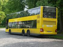 MAN Lion's City DD (Doppelstock) auf der Linie 222 nach Tegelort an der Haltestelle Alt-L�bars.