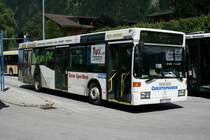 Christophorus Lines / Tuxer Sportbus SZ720BT (MB O405N2) am 24.7.2008 beim Bahnhof Mayrhofen.