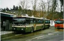 Aus dem Archiv: SVB Bern Nr. 45 FBW/R&J Gelenktrolleybus am 16. Februar 1999 Bern, B�mpliz