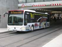 Am 01.06.09 ist Citaro II 161 auf der Linie 9 am Hbf unterwegs.