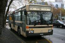 AZZK, K�snacht, Nr 31 (MB O405) am 29.11.2009 in Z�rich, Bellevue. 