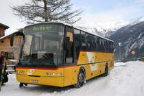 PU Mark, Andeer, GR 760 (Neoplan N313�, 2003) am 2.1.2007 in Wergenstein. 