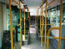 Innenraum Irisbus Cit�lis Line. Blick nach hinten.
