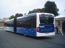 Neues Flaggschiff der Firma Transdev im franz�sischen Meaux: EvoBus MB O 530 G (Citaro) mit Metrodesign.